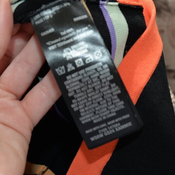 Ted Baker Xammie Knit Striped Skirt Sz S - Picture 6 of 14